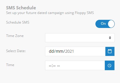 FloppySend - Send an SMS Campaign