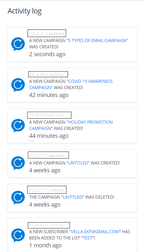 FloppySend - Dashboard Overview