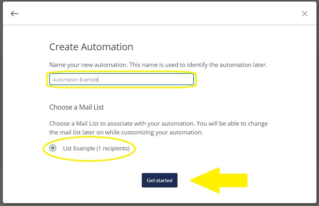 FloppySend - Create A New Automation